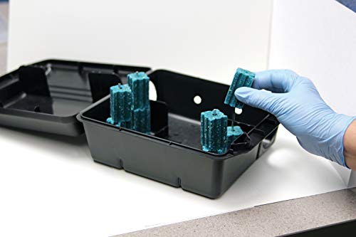 Rodent Station with 4 Bait Securing Rods and Security Key W35654