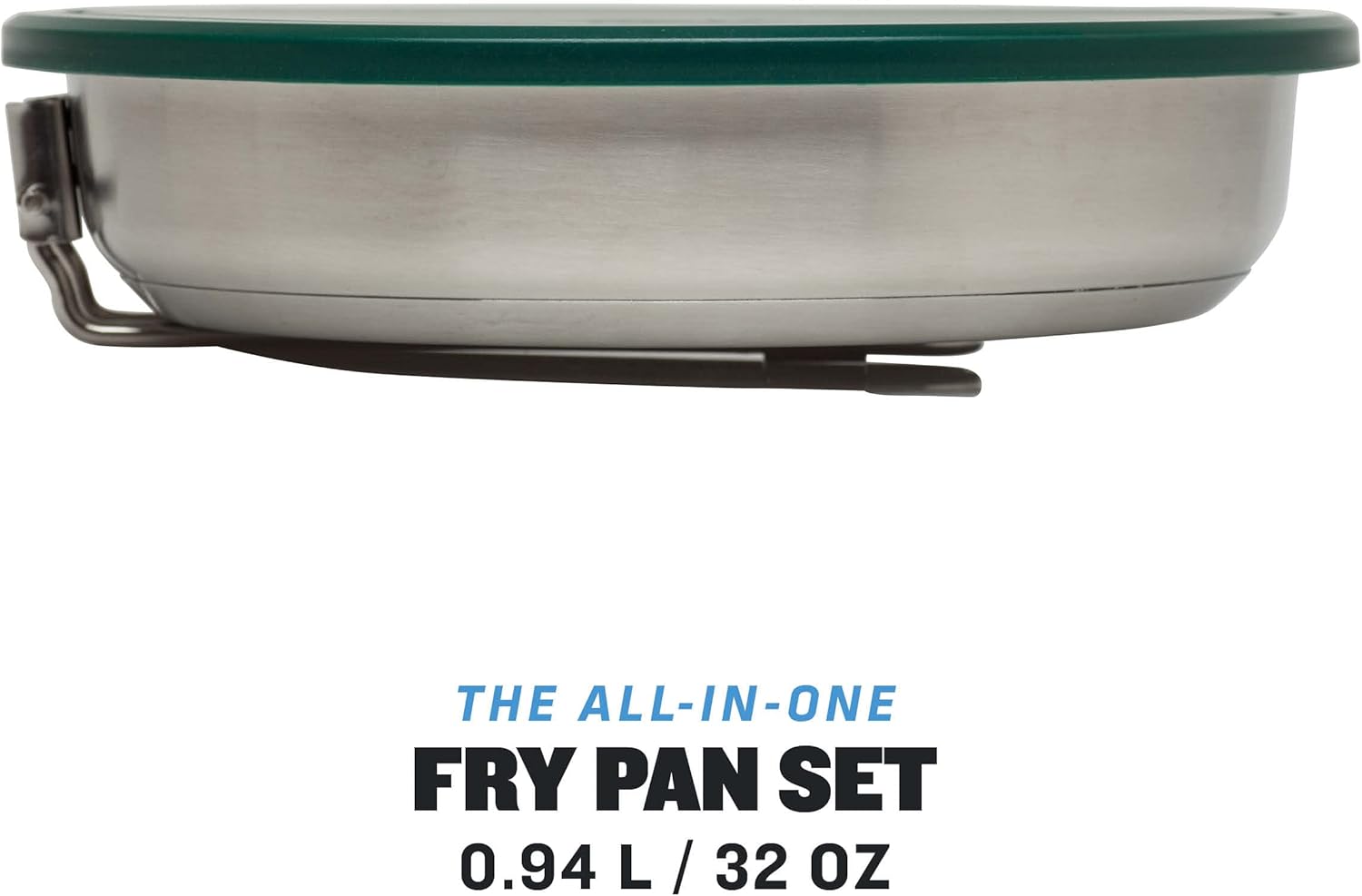 All-in-One Stainless Steel Fry Pan Set for Camping Cooking P9897