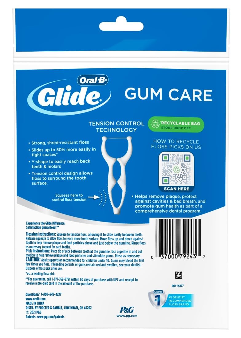 Glide Floss Picks 60pk B17287