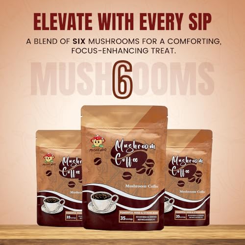 Mushroom Instant Coffee for Digestion, Energy & Immune Support N200294