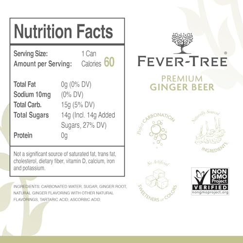 Light Ginger Beer, 6.8 fl oz (24 Bottles), Lower in Calories L1441