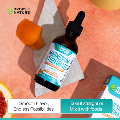 Liposomal Magnesium L-Threonate Liquid Supplement, Vegan, 2 oz V595