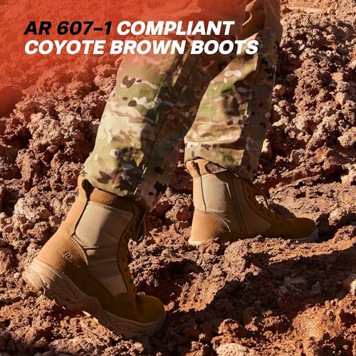 Tactical Work Boots for Hiking Motorcycling and Combat Outdoors B91384