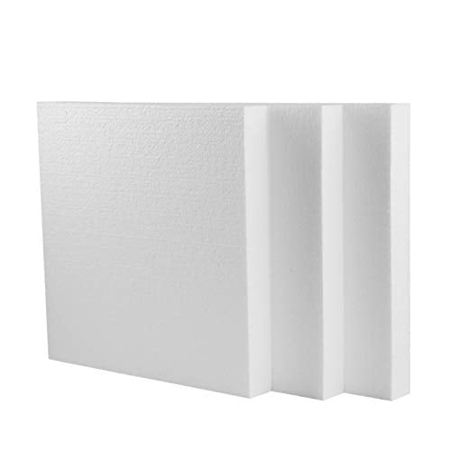 Foam Block 12x12x1.5 for Crafting, Modeling, Art Projects L4346