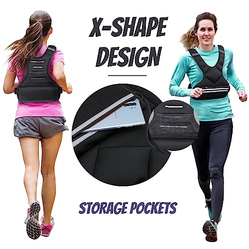 Adjustable Weight Vest for Running and Strength Training M5877