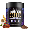 Organic Mushroom Colombian Instant Coffe: (28 Servings) with 10 Superfood Mushrooms with 5 Ayurvedic Herb, Great Tasting - Mushroom Coffee Alternative for Energy, Mental Clarity & Focus 6.3 Oz