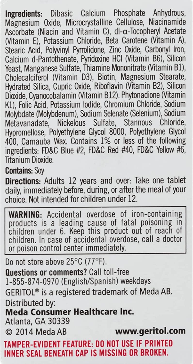 Complete Multivitamin Tablets 400 Count S2869