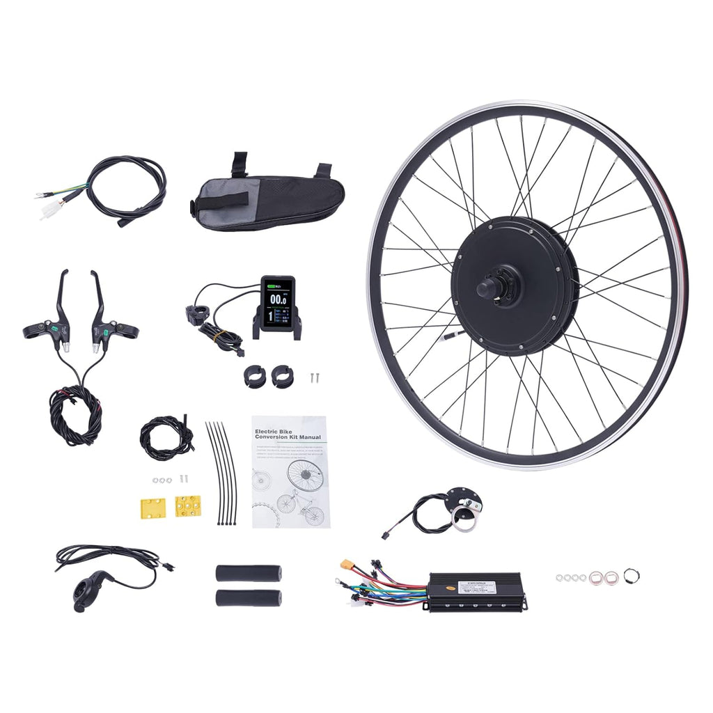 48V 1000W Electric Bicycle Front Hub Motor Conversion Kit F4139