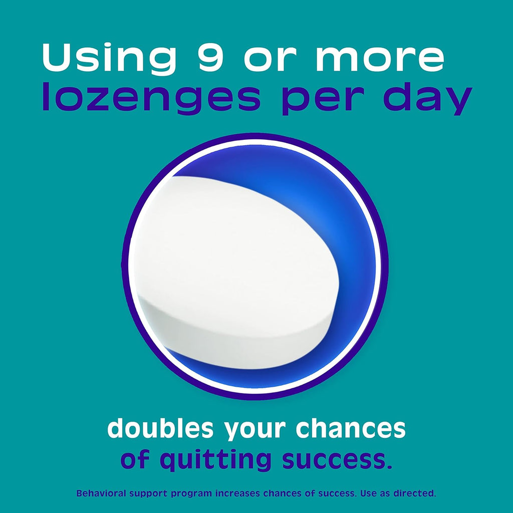 Nicotine Mint Lozenges to Stop Smoking, 2 mg, 144 ct M16623