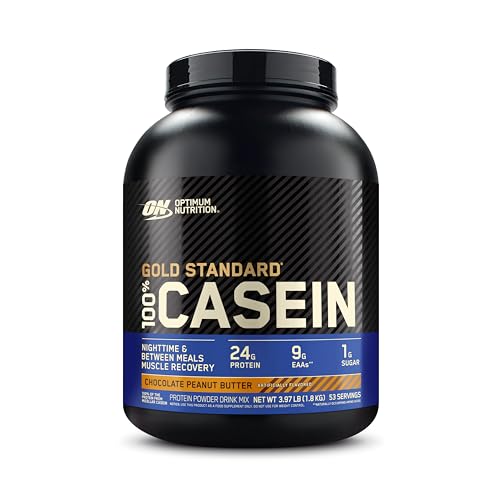 Optimum Nutrition Gold Standard 100% Micellar Casein Protein Powder, Slow Digesting, Helps Keep You Full, Overnight Muscle Recovery, Chocolate Supreme, 2 Pound (Packaging May Vary)