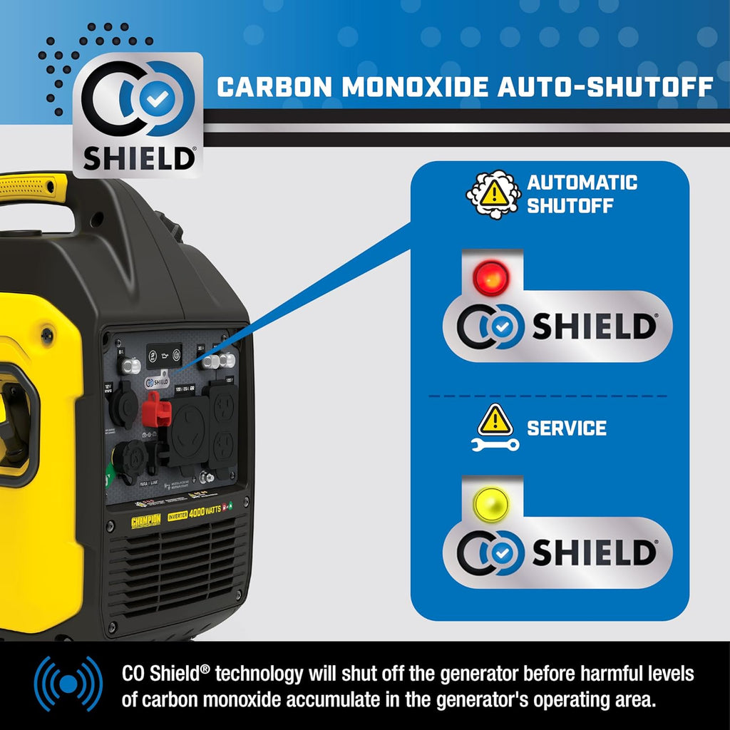 4000-Watt Dual Fuel RV Ready Portable Inverter Generator N171166