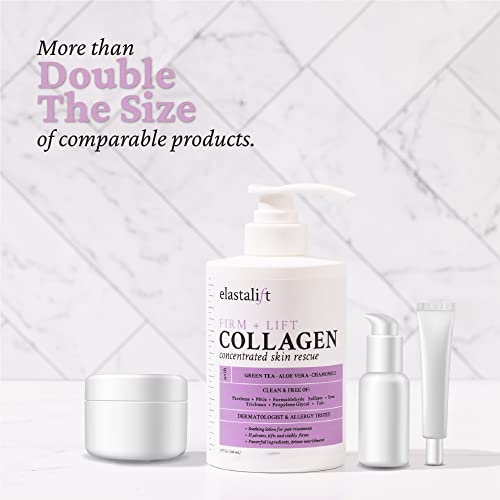 Collagen Body Cream Moisturizing Lotion for Lifting, Firming, Tightening Skin, 15 Fl Oz (Pack of 2) H792565