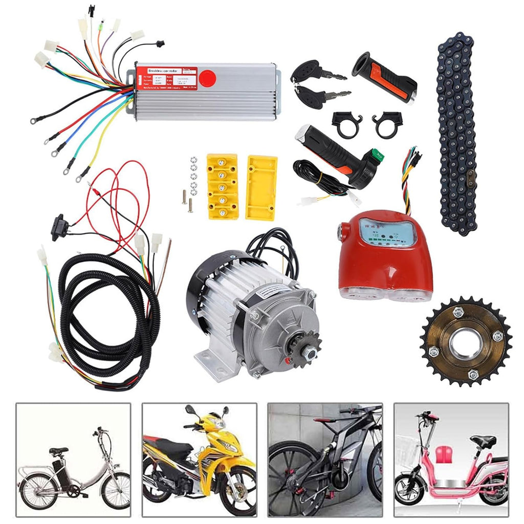 48V 800W Brushless Motor Conversion Kit for Electric Tricycle and Bicycle V7634