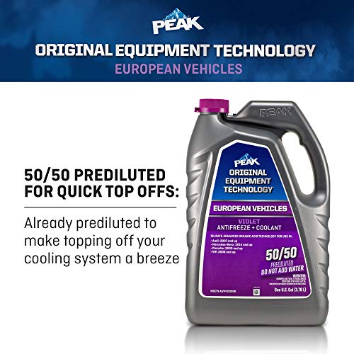 Extended Life Violet Concentrate Antifreeze/Coolant for European Vehicles, 1 Gal. S368026