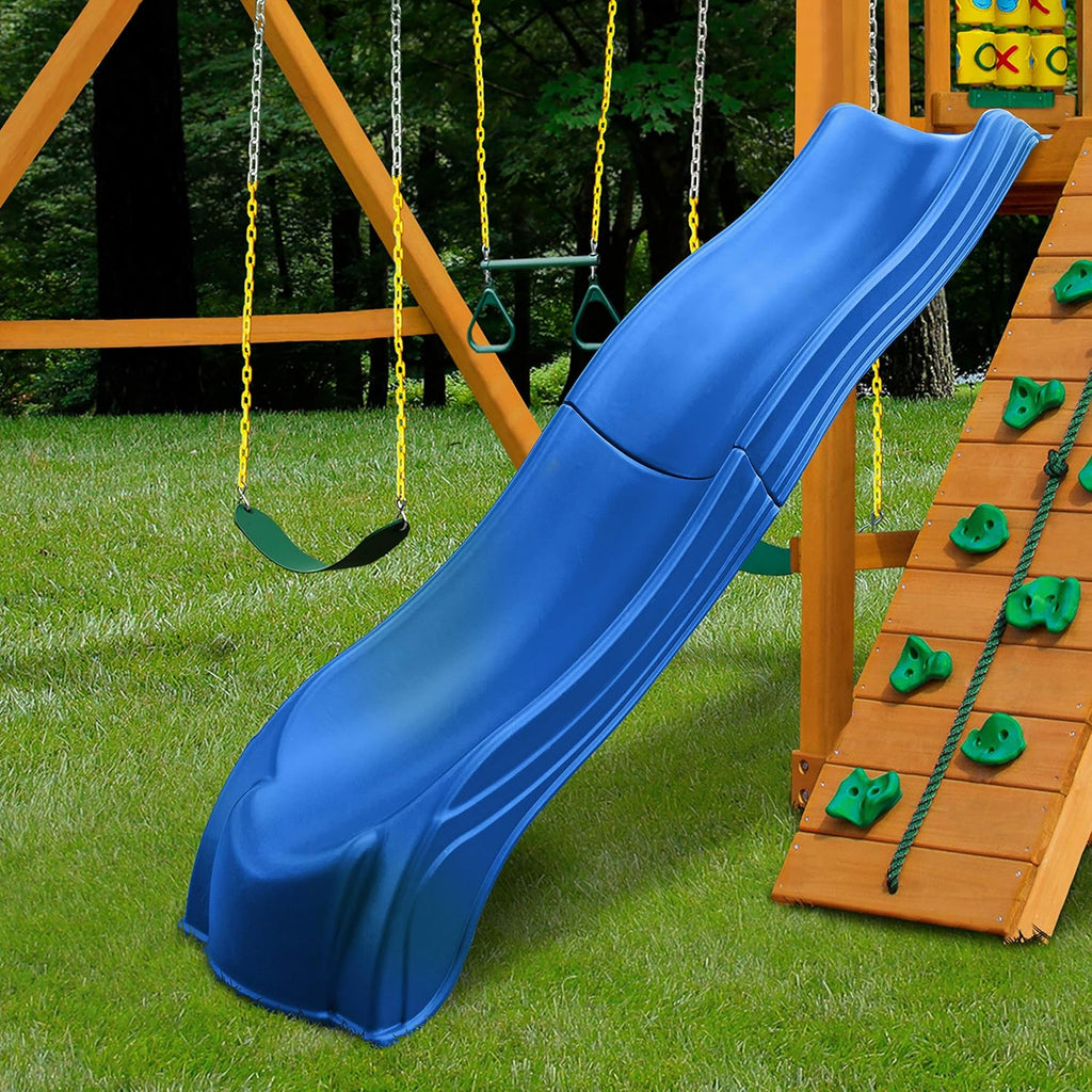Plastic Wave Slide for 5' Decks, Blue R889