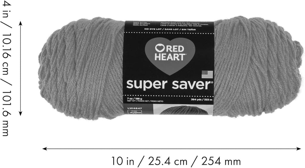 Medium Purple Acrylic Yarn 3-Pack for Knitting & Crochet R576369