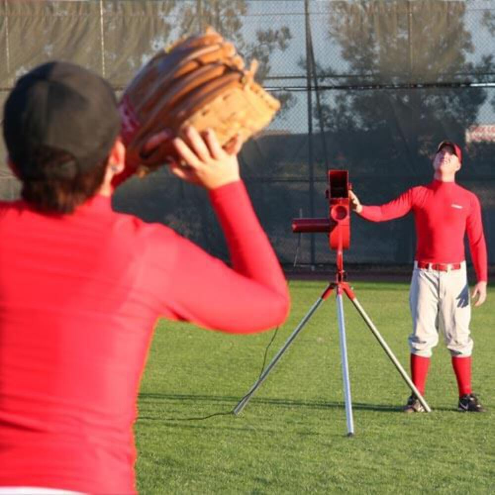 Softball Pitching Machine with 9 Ball Automatic Feeder L4438