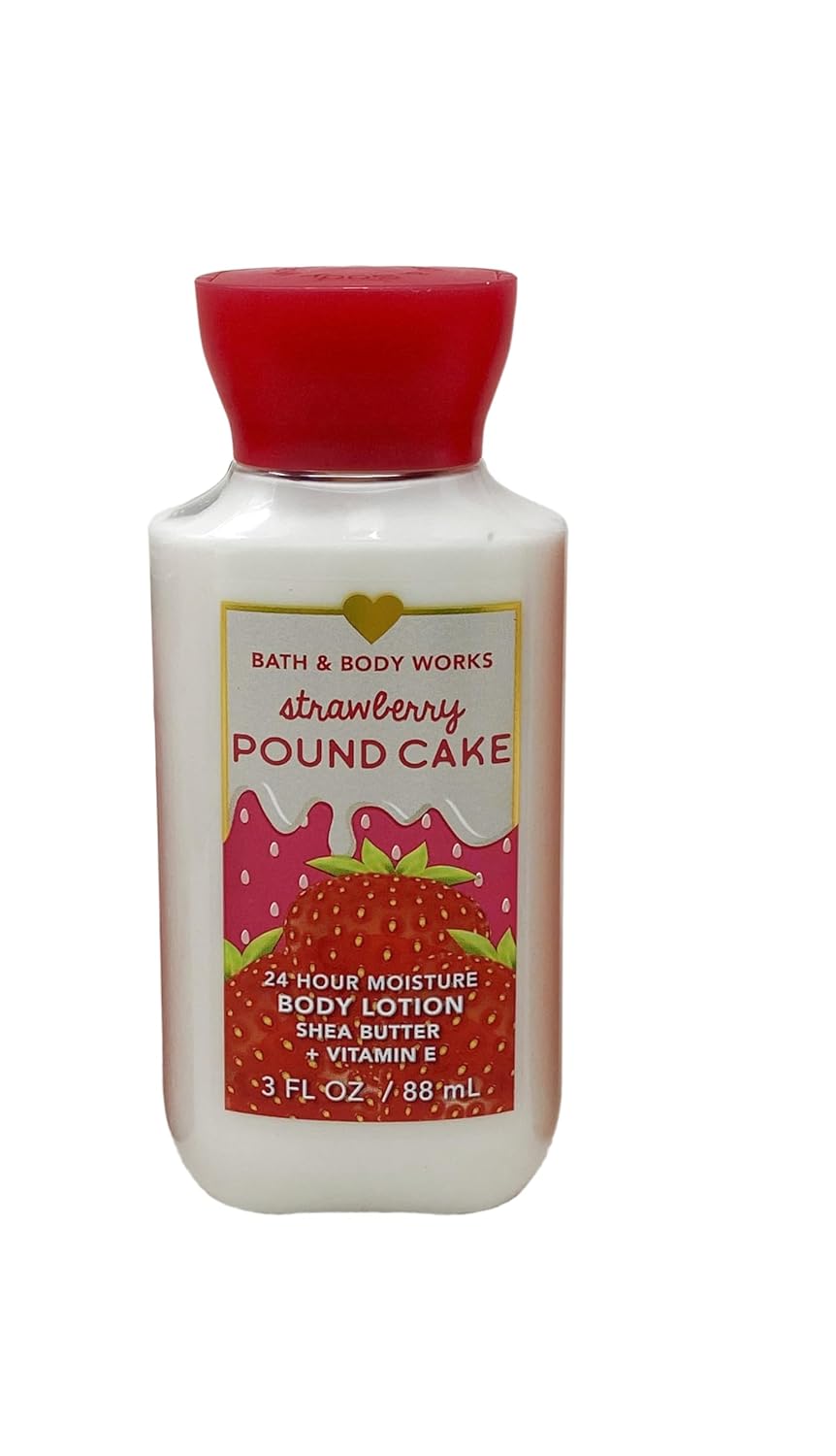 Strawberry Pound Cake Mini Gift Set with Fragrance Mist, Body Lotion and Body Wash F676