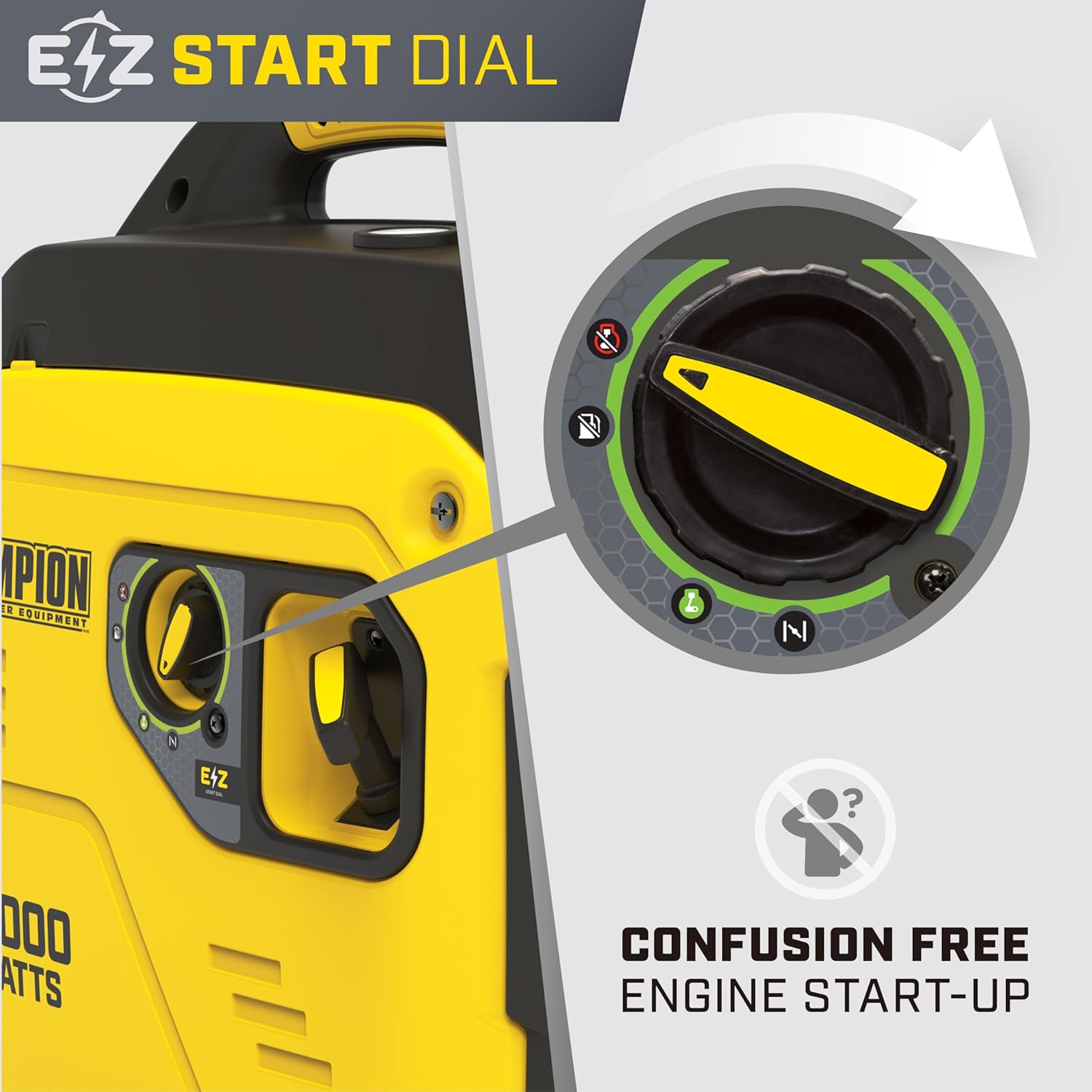 Portable Inverter Generator 4000-Watt RV Ready M437