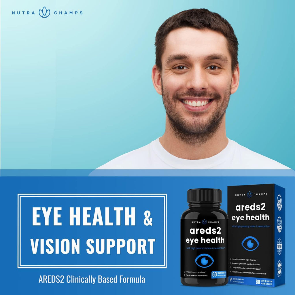 Eye Support Vitamins with Lutein, Zeaxanthin & Bilberry, 60 Capsules J6236