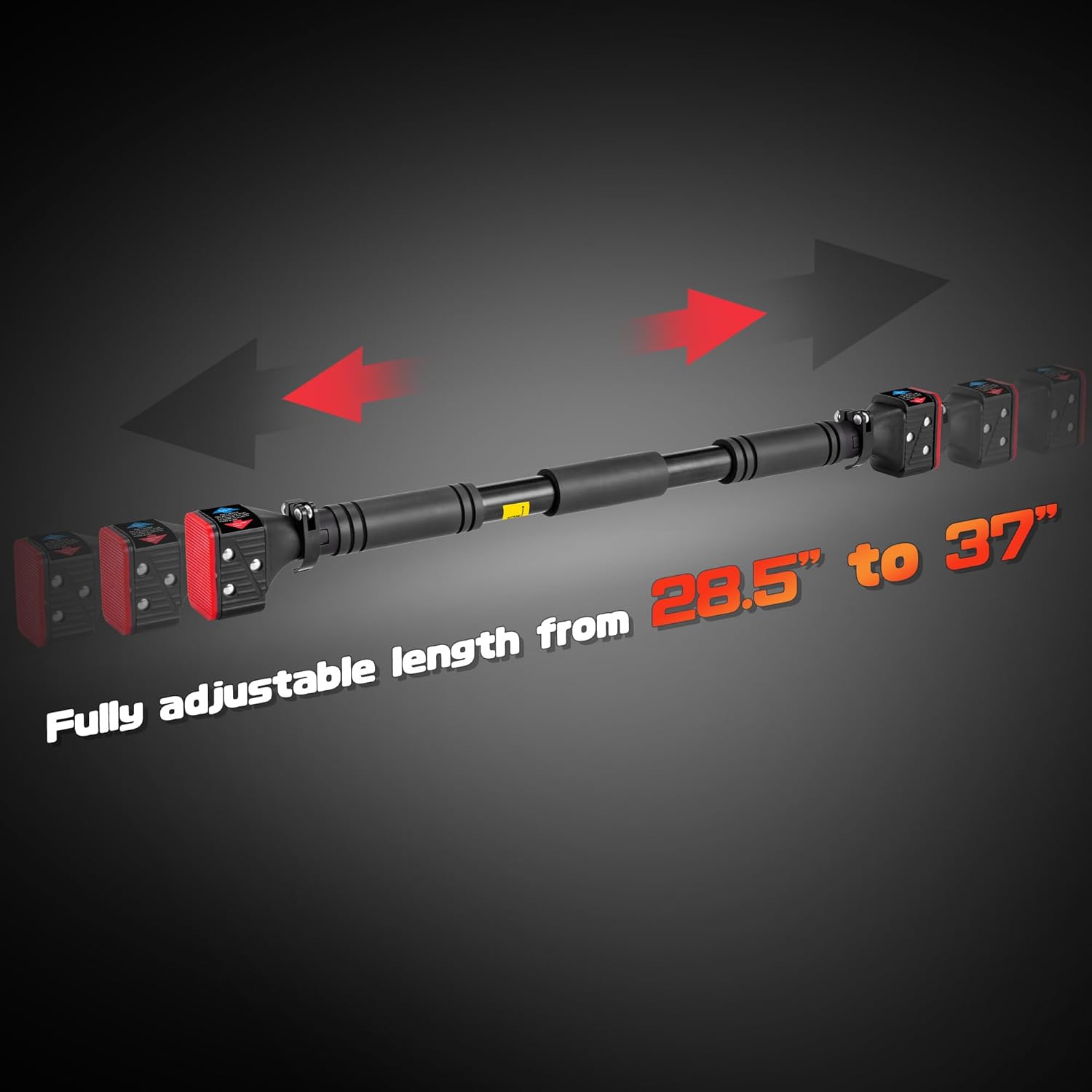 Pull-Up Bar for Door Frame, Adjustable Width, Portable Upper Body Training A300