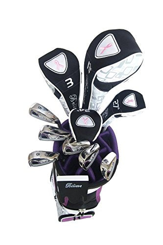 Ladies Complete Golf Set - Purple - Right-Handed B67207