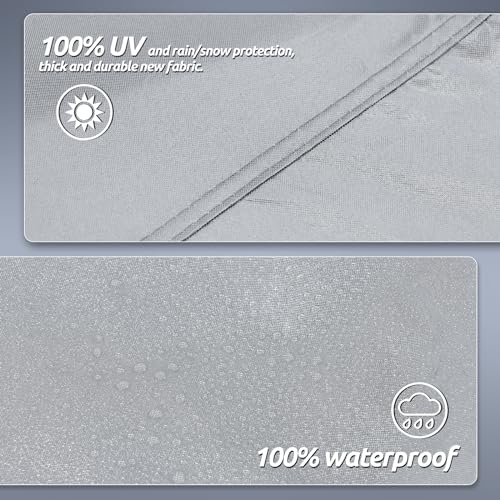 Car Cab Cover for Jeep Gladiator 2020-2023, Waterproof with Driver Door Zipper H7112
