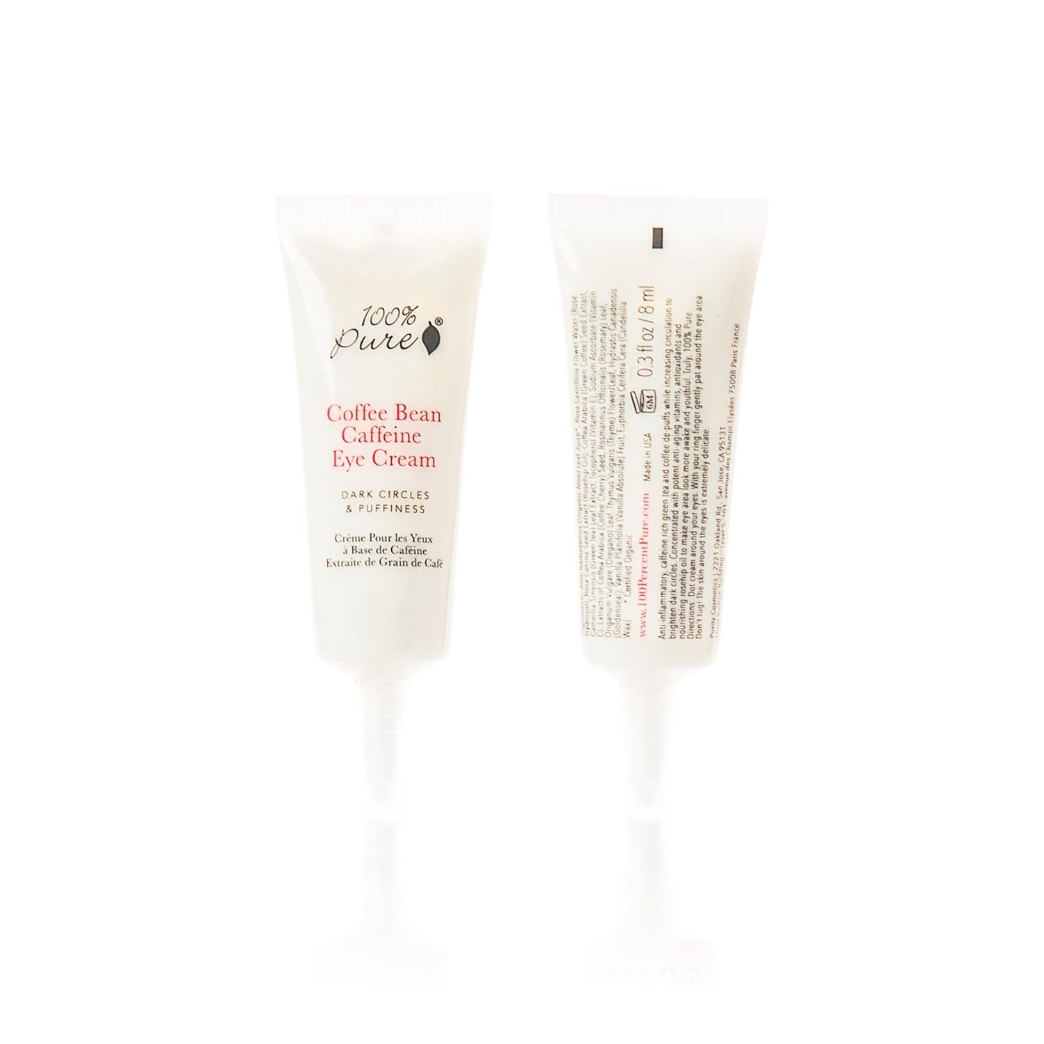Caffeine Eye Cream for Puffiness, Dark Circles & Wrinkles M14049
