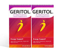 Geritol B-vitamins and Iron Liquid Supplement, 12-ounce, 2 Count