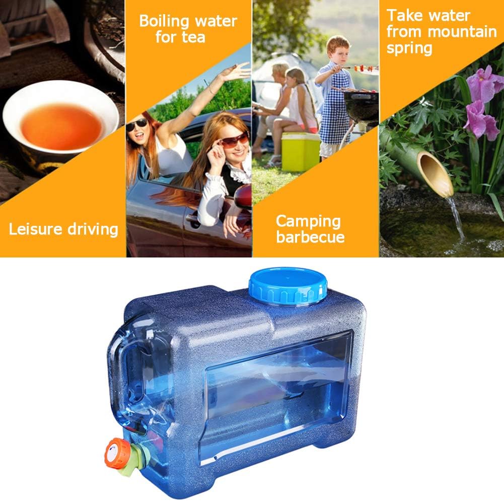 Portable Water Storage Container with Faucet for Camping A22926