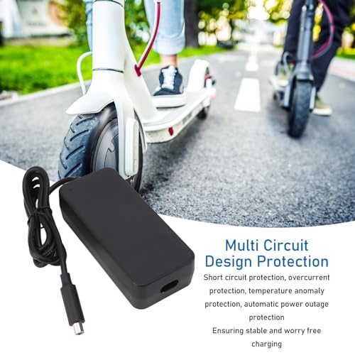 42V 1.7A Electric Kick Scooter Battery Charger, 71W Replacement Power Adapter P4080
