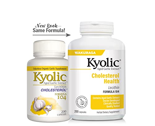 Aged Garlic Extract Cholesterol Health Supplement, 300 Capsules V975880