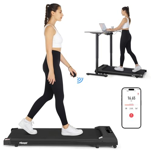 Walking Pad,Under Desk Treadmill,Slim Treadmills for Home,Remote Control,LED Display,Simple & Stylish