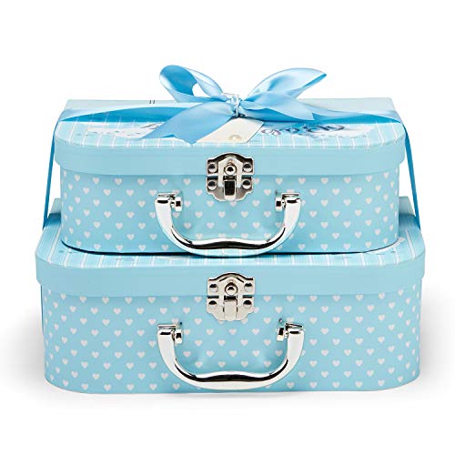 Newborn Baby Boy Gift Set - 12 Piece Essentials in Blue M6955