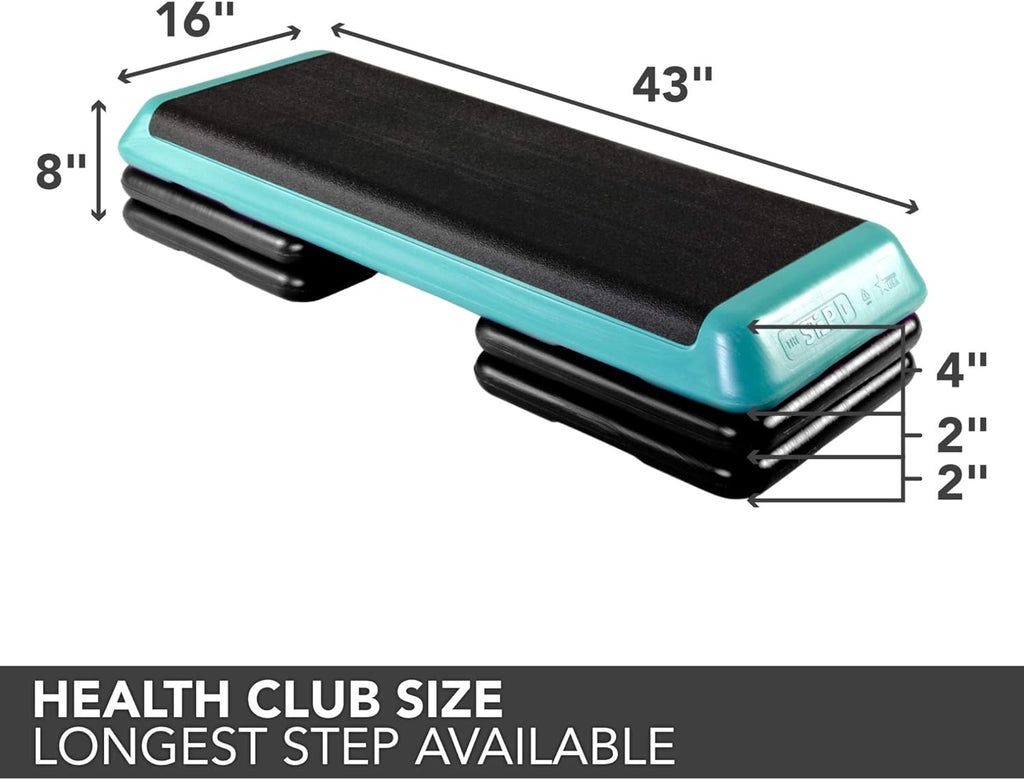 Aerobic Platform with 4 Risers, Health Club Size B907678