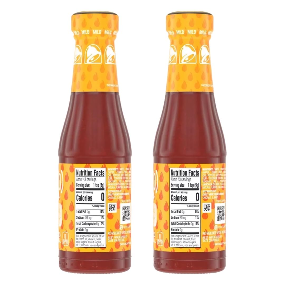 Taco Bell Mild Sauce 2 Pack 7.5 oz O86668