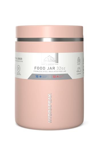 32oz Stainless Steel Vacuum Insulated Food Jar, Wide Mouth Leak-Proof X94343