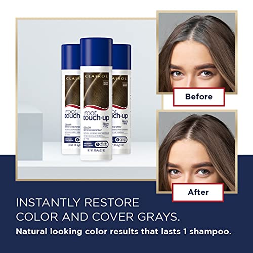 Temporary Hair Coloring Spray, Medium Brown, Pack of 1 Y415