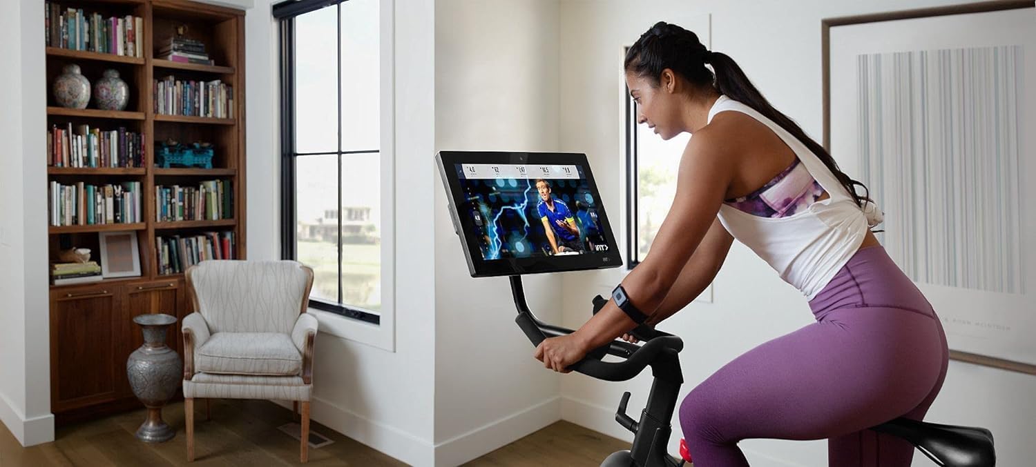 Exercise Bike with 22” HD Touchscreen and 24 Resistance Levels G29026