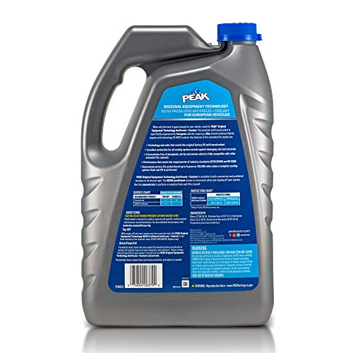 Extended Life Blue Concentrate Antifreeze/Coolant for European Vehicles, 1 Gal. S9792