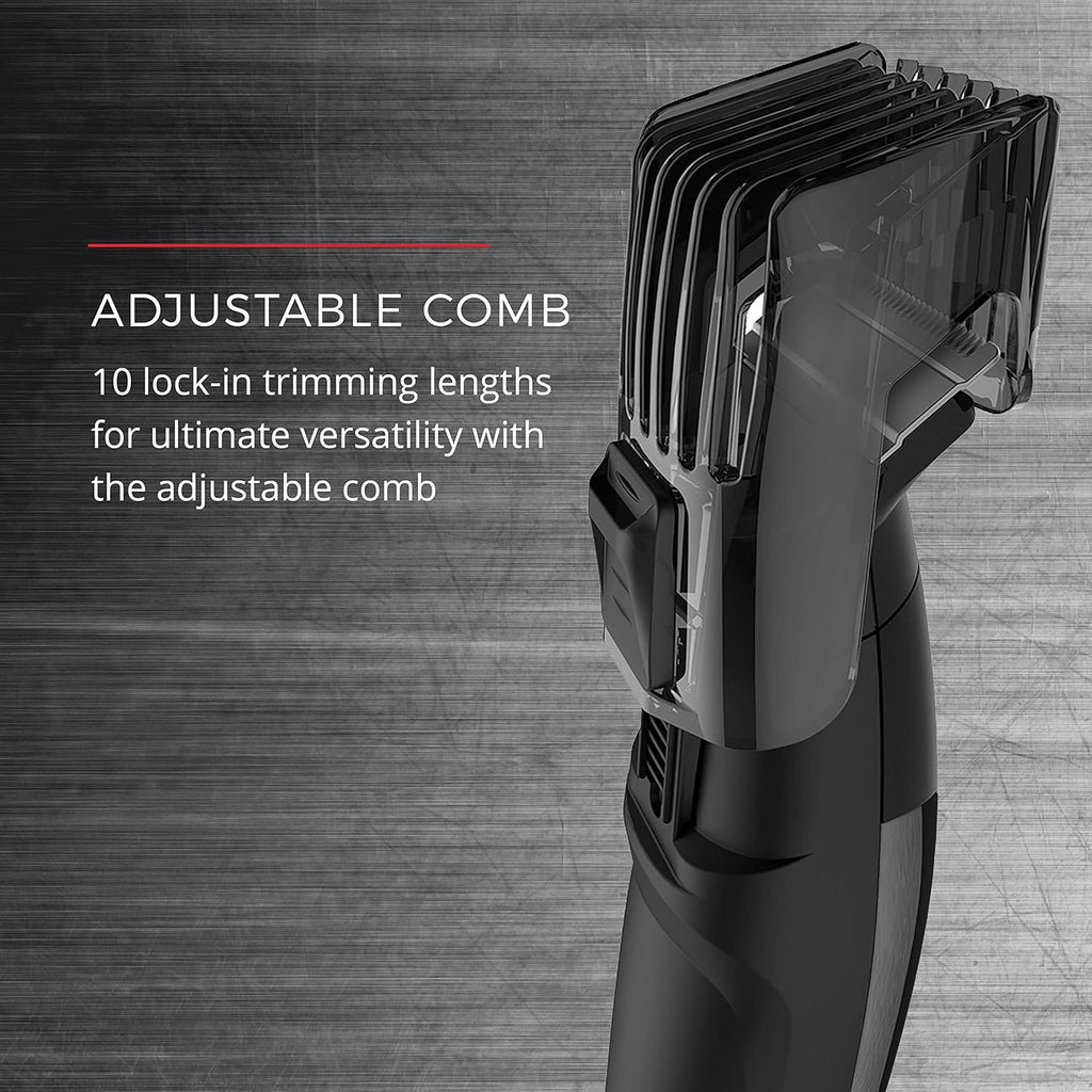 Beard Trimmer and Grooming Set, 11 Pieces M8427