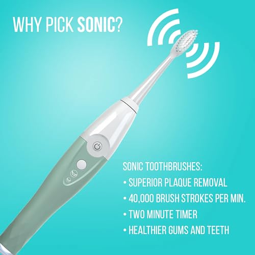 UV Sanitizing Sonic Toothbrush with Cleaning Station, Dual Speed G107130