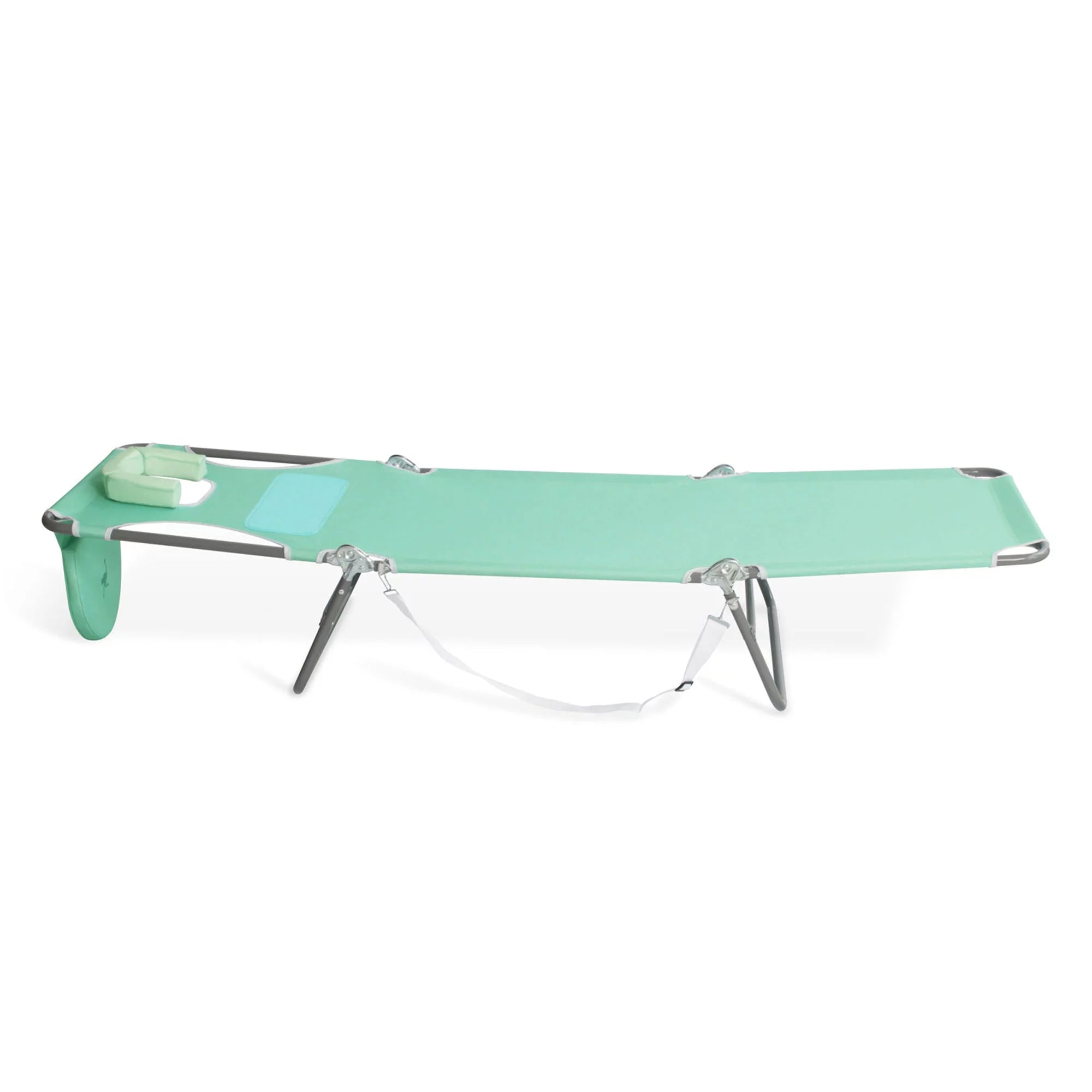 Poolside Reclining Chaise Lounge Chair, Teal D58869