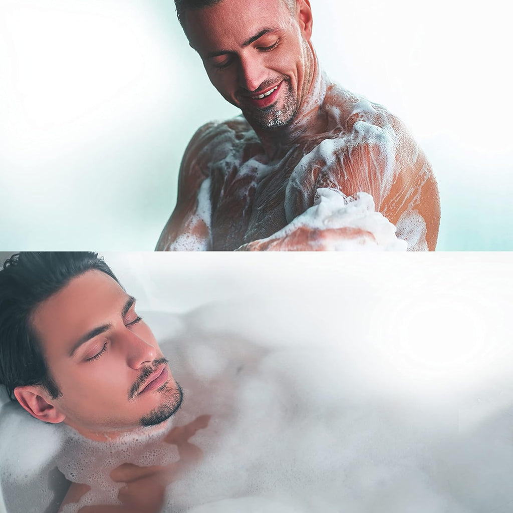 Men's Post-Workout Body Wash and Soak with Epsom Salt and Electrolytes D400