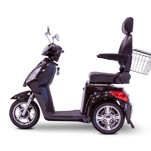 Recreational Adult Mobility Scooter, Long Range 40 Mile, Blue O14250