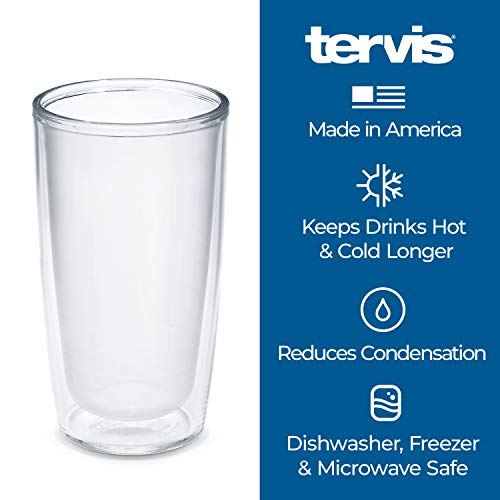 Double Walled Insulated Tumbler Travel Cup, 16oz - 4pk U764