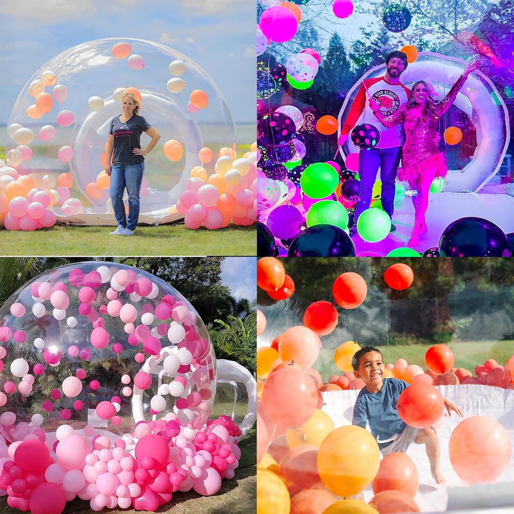 Inflatable Bubble Tent for Events Parties, Clear Dome with Blower S62392