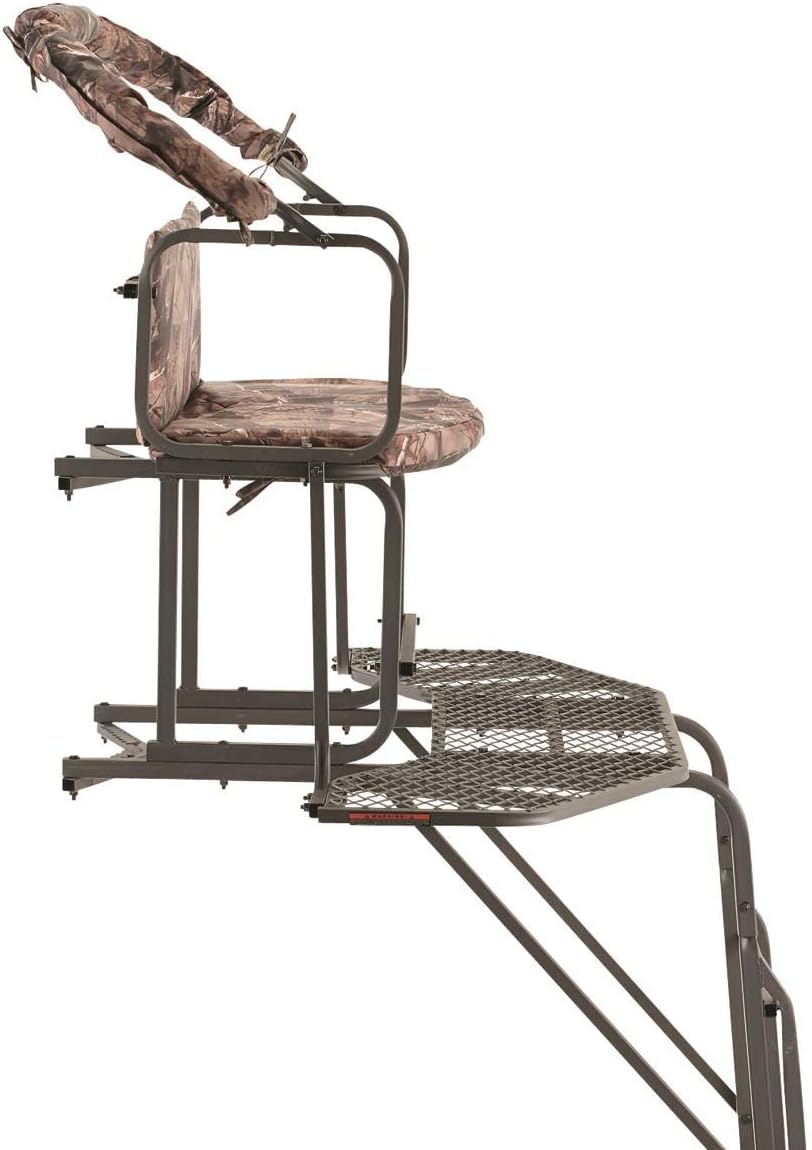 20' 2-Man Ladder Tree Stand with Hunting Blind I2452