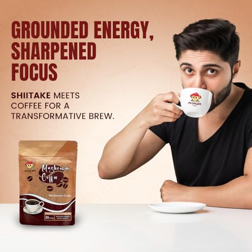 Mushroom Instant Coffee for Digestion, Energy & Immune Support N200294