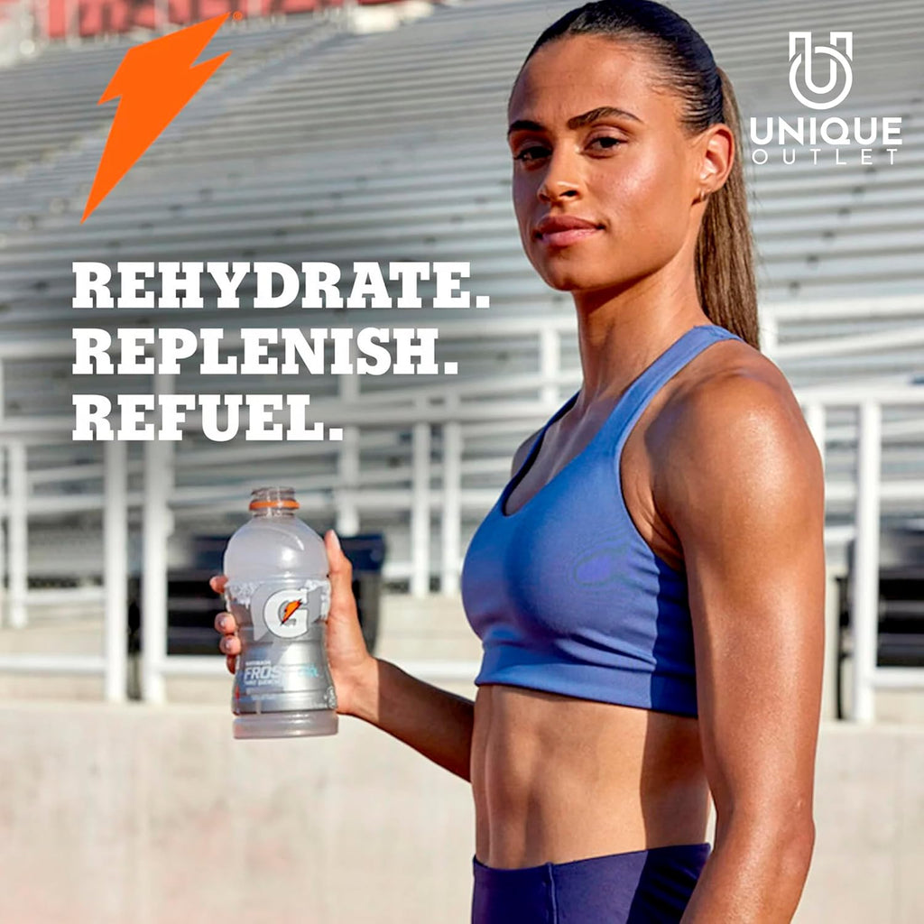 Berry Electrolyte Sports Drink 28 fl oz Plastic Bottle with Microfiber Cooling Towel U18568